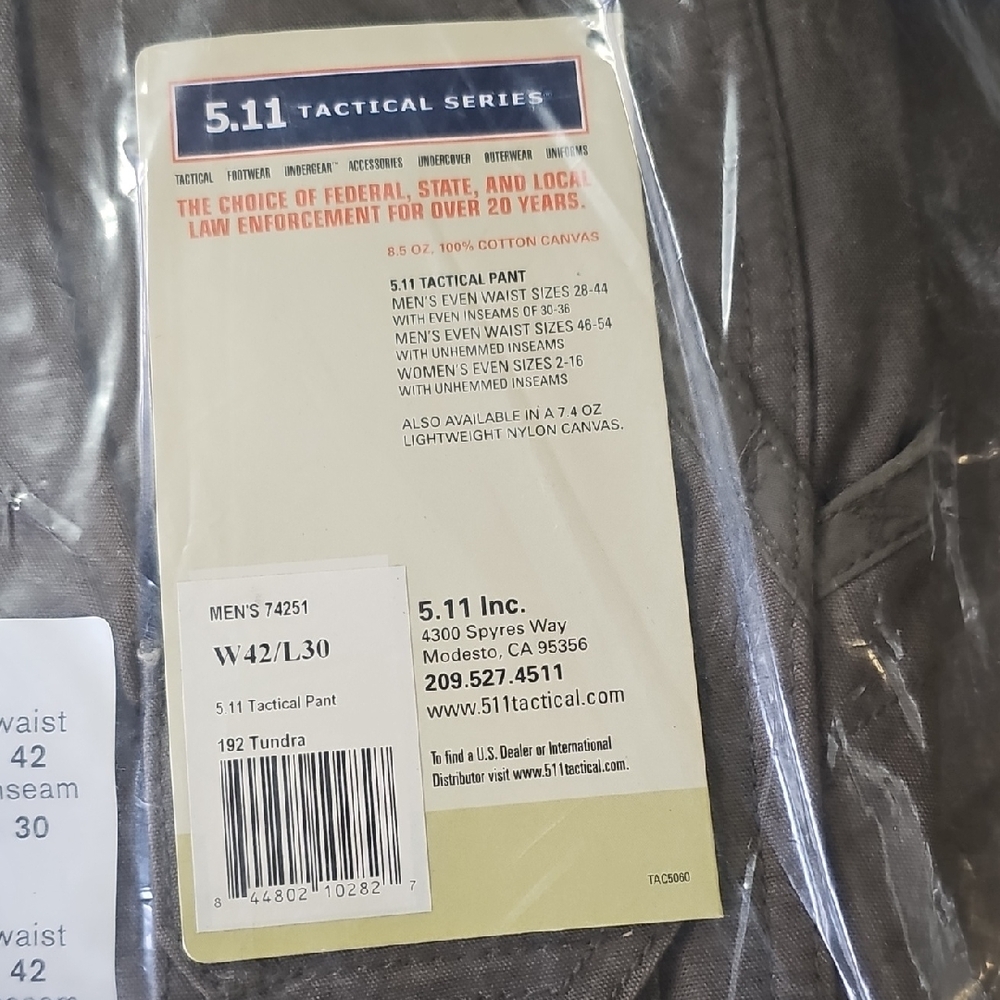 5.11 Tactical Men's Tundra Pants
